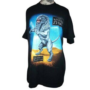 Vtg 1997 The Rolling Stones Bridges to Babylon World Tour Concert T-Shirt Sz L